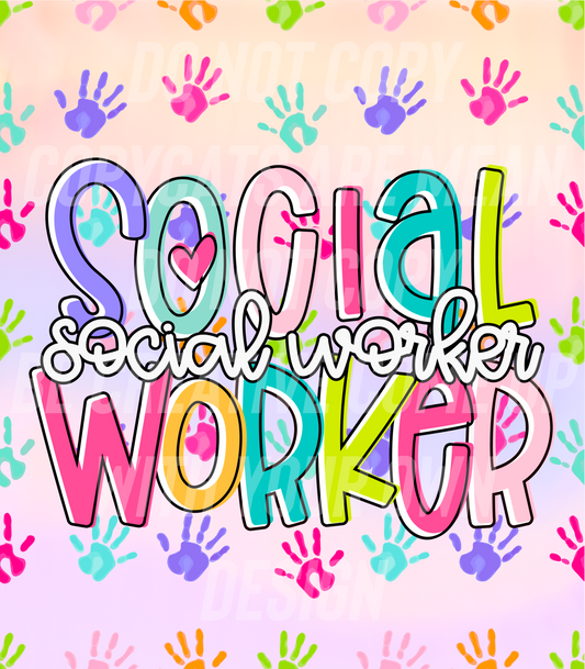 Social Worker (Tea Cup Sized)