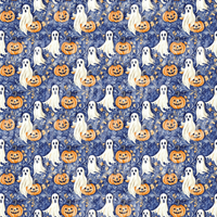 Pumpkins in the Night (Tea Cup Sized)
