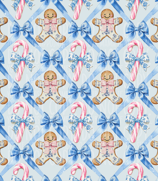 Blue gingerbread (Tea Cup Sized)