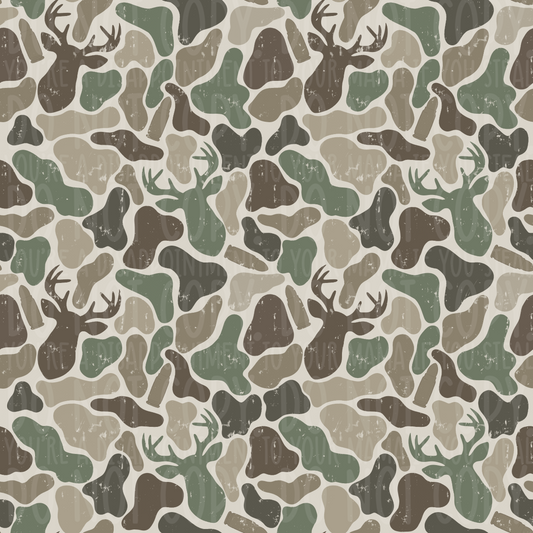 Buck Camo (42 oz Tea Cup Sized)