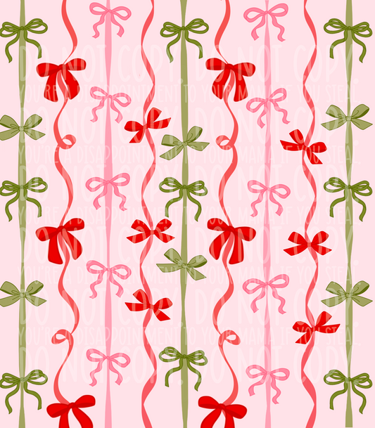 Christmas Ribbon (Tea Cup Sized)
