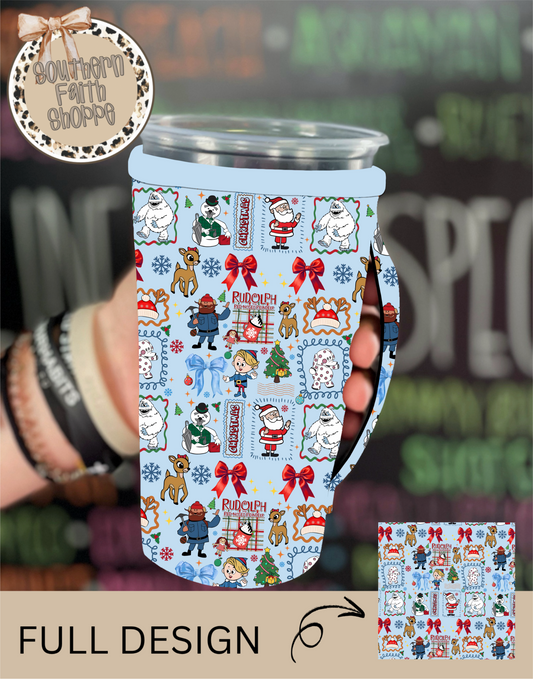 Blue Christmas Mix Up (Tea Cup Sized)