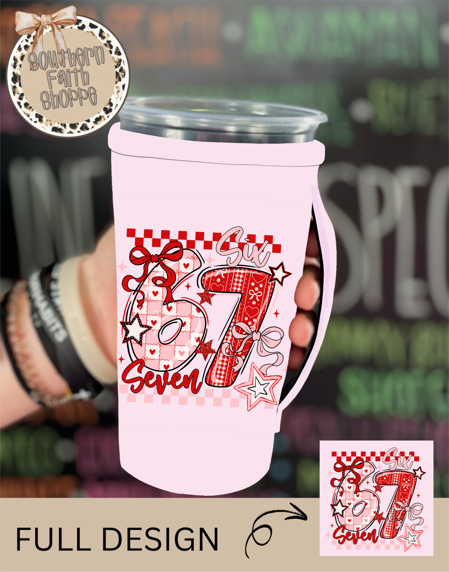 Six-Seven Valentines addition (Tea Cup Sized