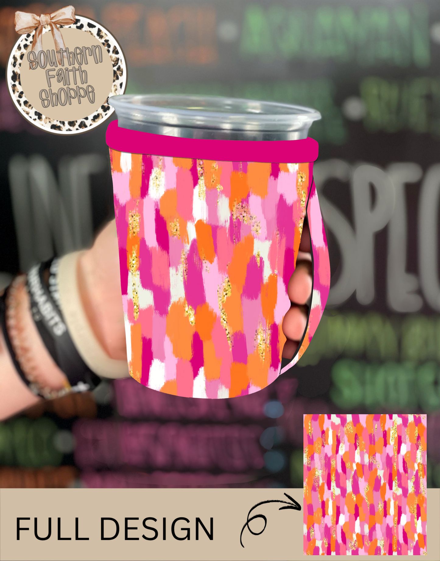 SUMMER BRUSHSTROKE | SHAKE/KID CUP SIZED