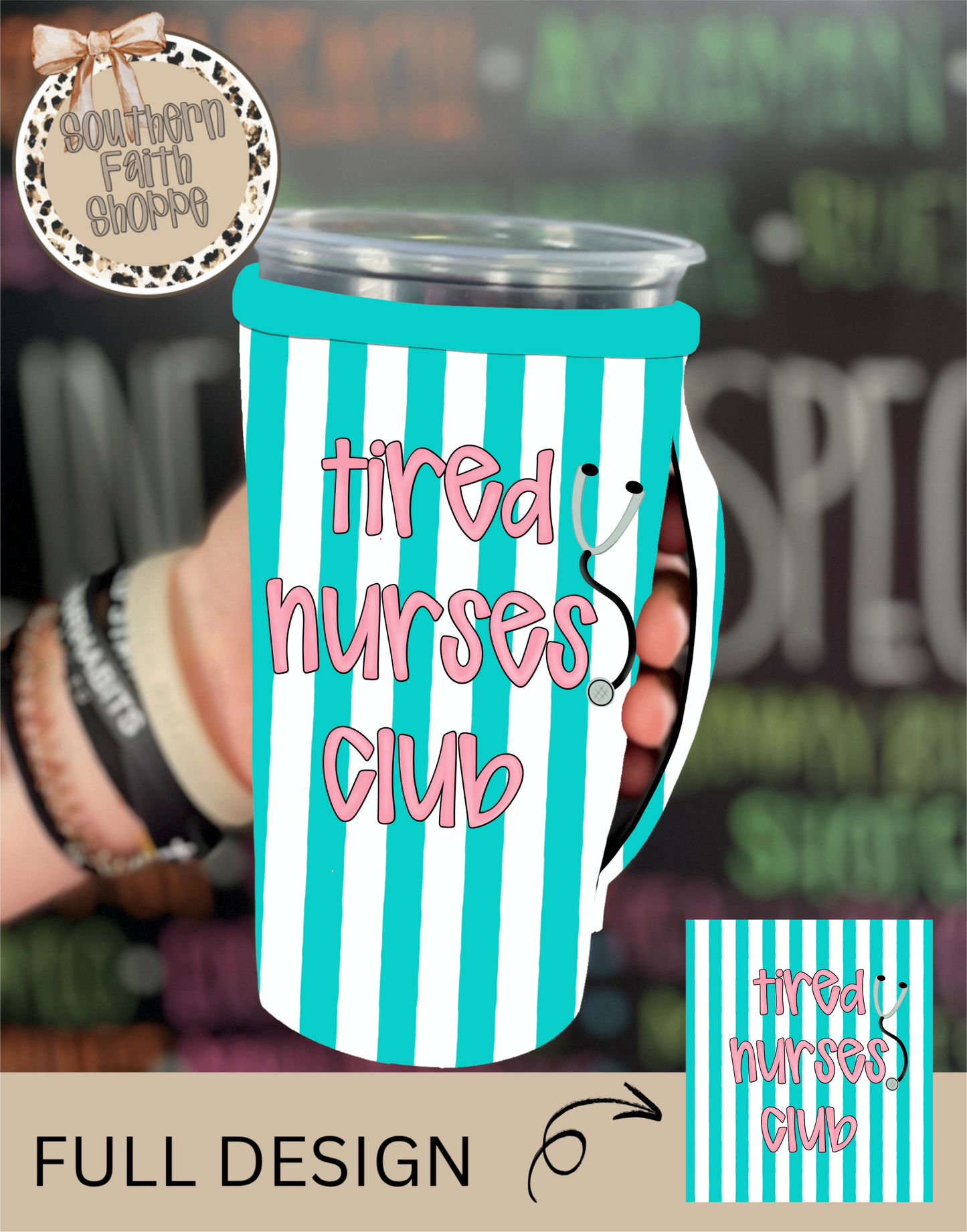 TIRED NURSES CLUB | TEA SIZED 32oz