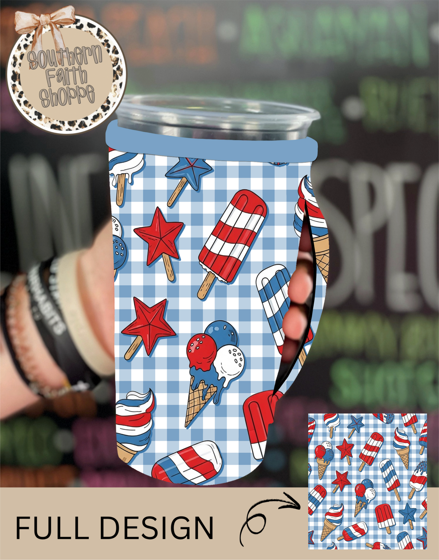 ALL AMERICAN ICE CREAM | TEA SIZED 32oz