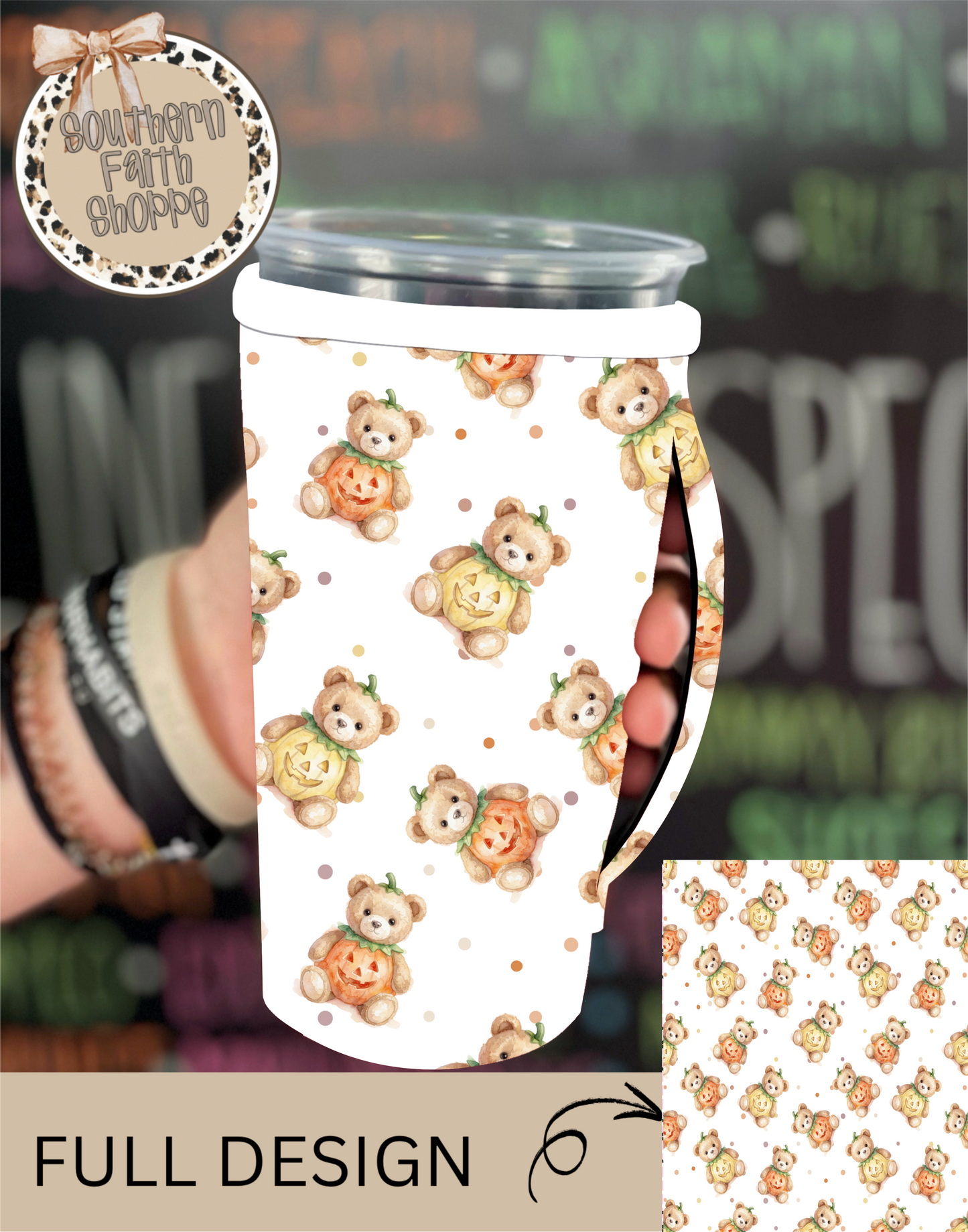 TEDDY PUMPKINS | 32oz KOOZIE
