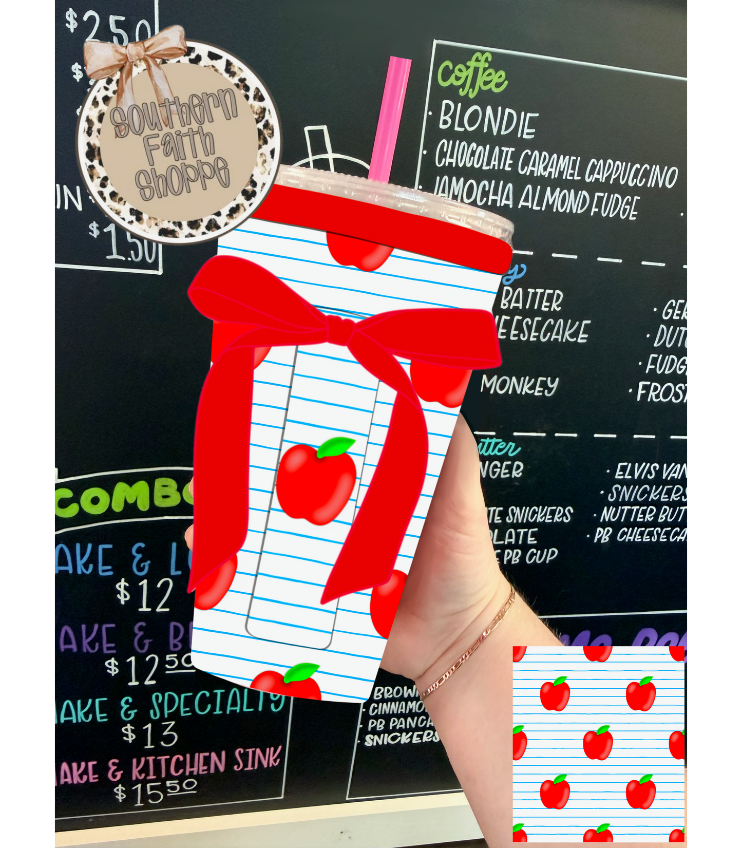 BACK TO SCHOOL | RIBBON 32oz KOOZIE