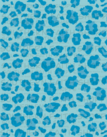 Blue leopard (Tea Cup Sized)