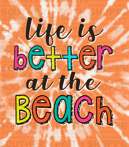 Life is better at the BEACH(Tea Cup Sized)