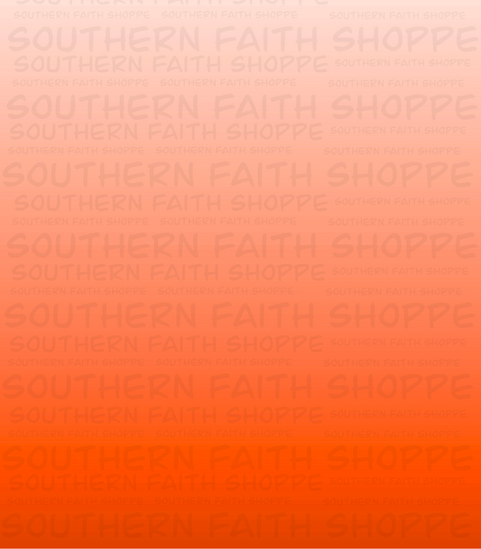 Orange Ombré (Tea Cup Sized)