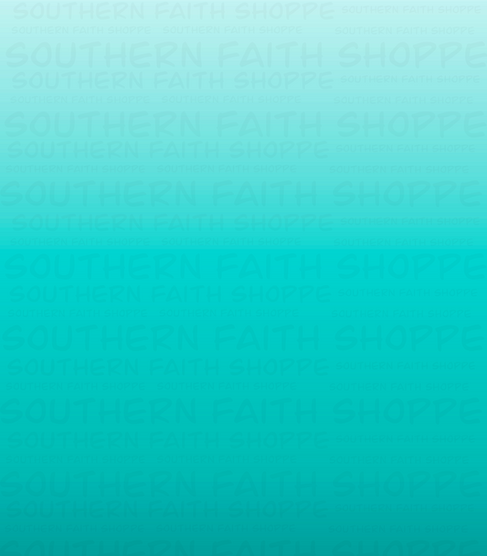 Teal Ombré (Tea Cup Sized)