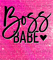 Boss babe pink glitter (Tea Cup Sized)