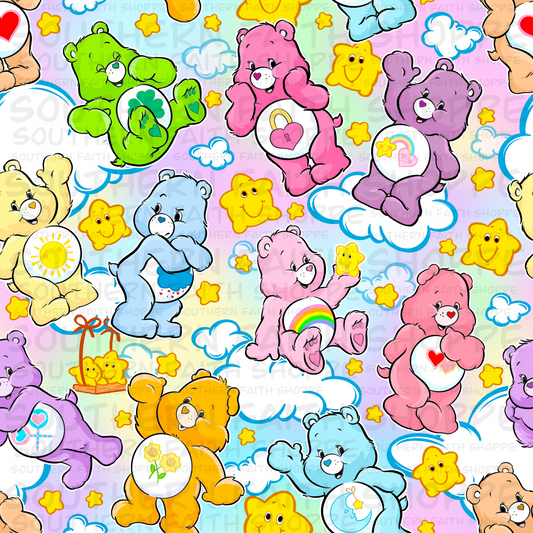 Rainbow Bear  (Tea Cup Sized)
