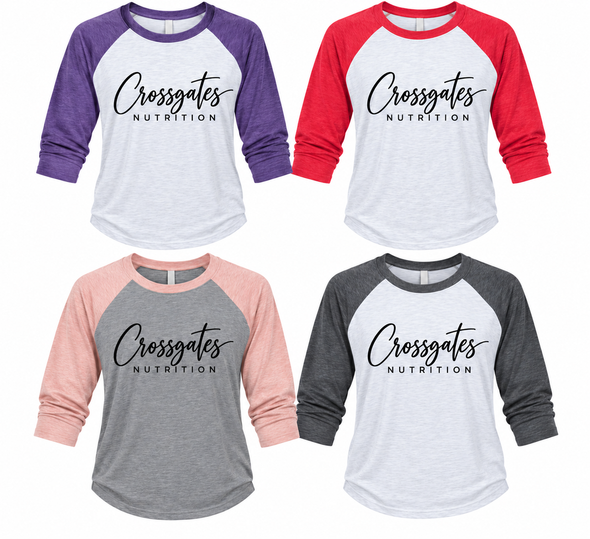BELLA CANVAS / NEXT LEVEL (RAGLAN SHIRTS)