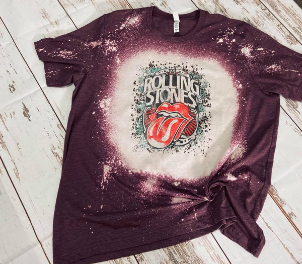 Bleached "Rolling Stones" shirt