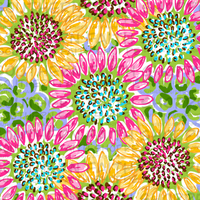 Colorful Sunflowers(Tea Cup Sized)