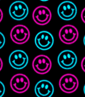 Neon Smiles (Tea Cup Sized)