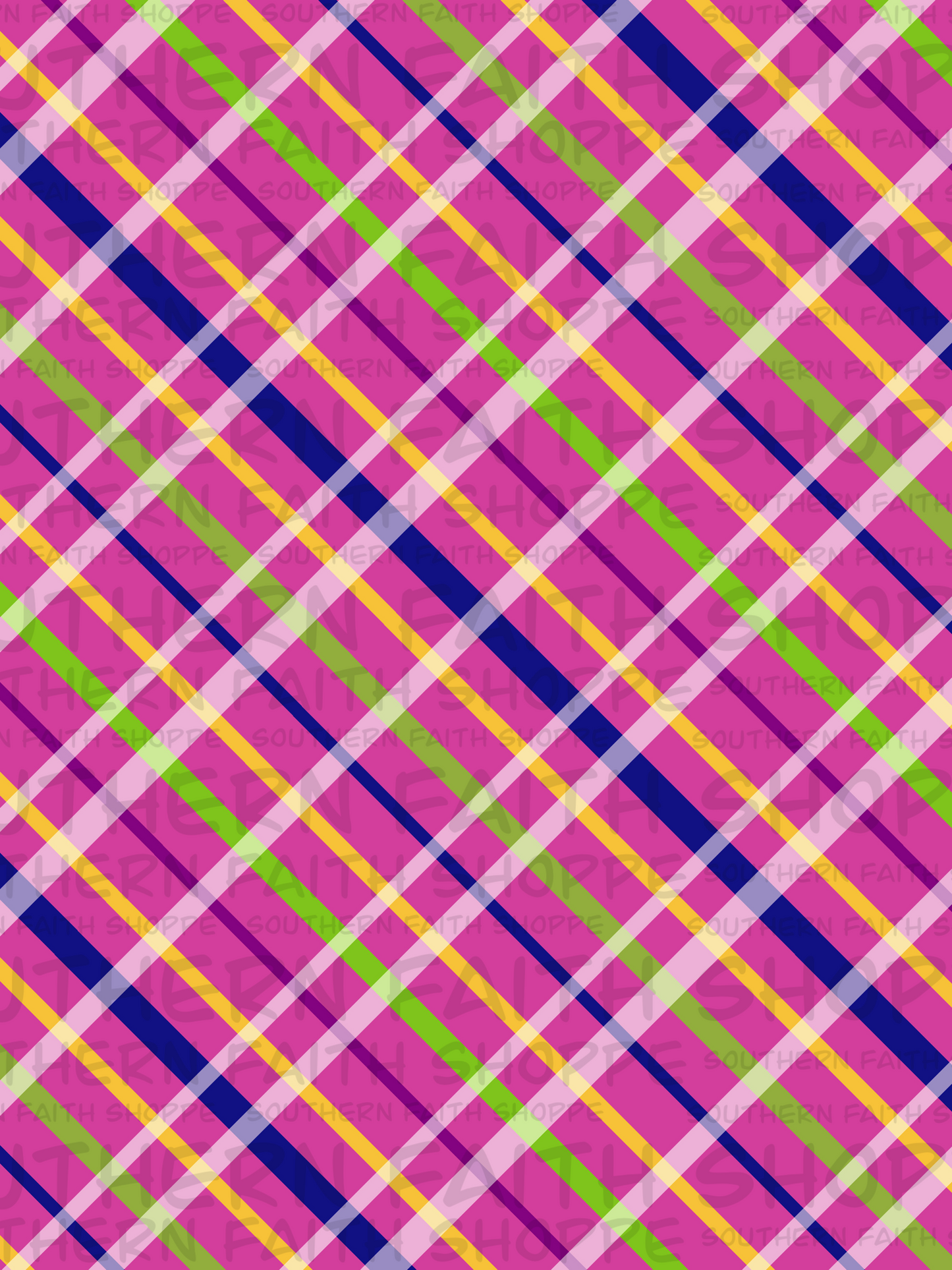 Spring Plaid (Tea Cup Sized)