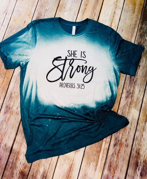 She is strong! Bleached T