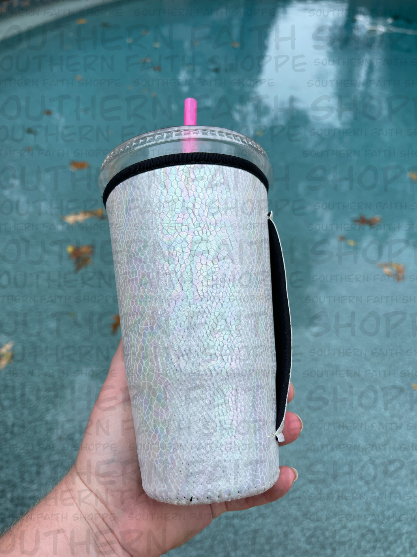 Pearl white GLOW!! (Tea Cup Sized)