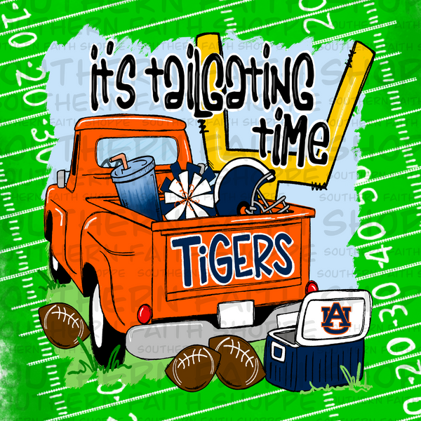 Tailgating AU Tigers (Tea Cup Sized)