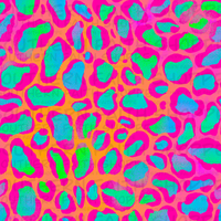 Neon Leopard (Tea Cup Sized)