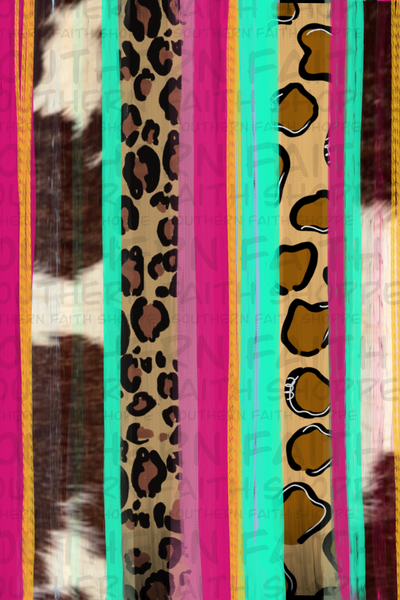 The BEST serape leopard ever Tea Cup Sized Southern Faith Shoppe