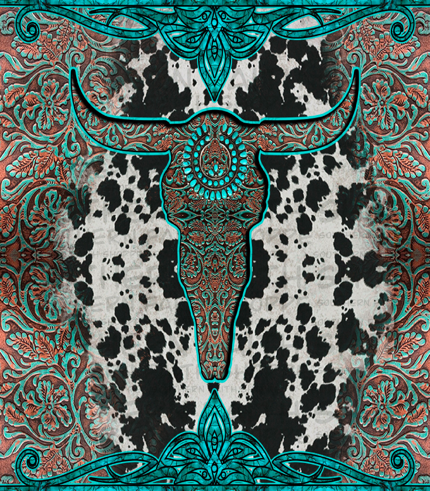 Bull with Leather (Tea Cup Sized)