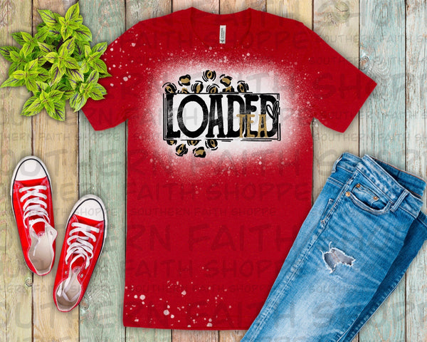 Loaded Tea  leopard (Bleached Red)