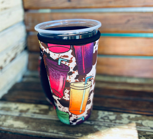 Let’s get loaded! Cow print (Tea Cup Sized)