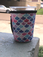 Mermaid scales Kiddie Koozie(Shake Cup Sized)