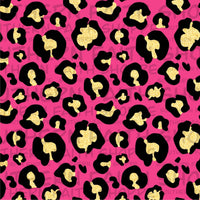 Hot pink Leopard (Tea Cup Sized)