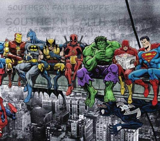 Justice League (Tea Cup Sized)